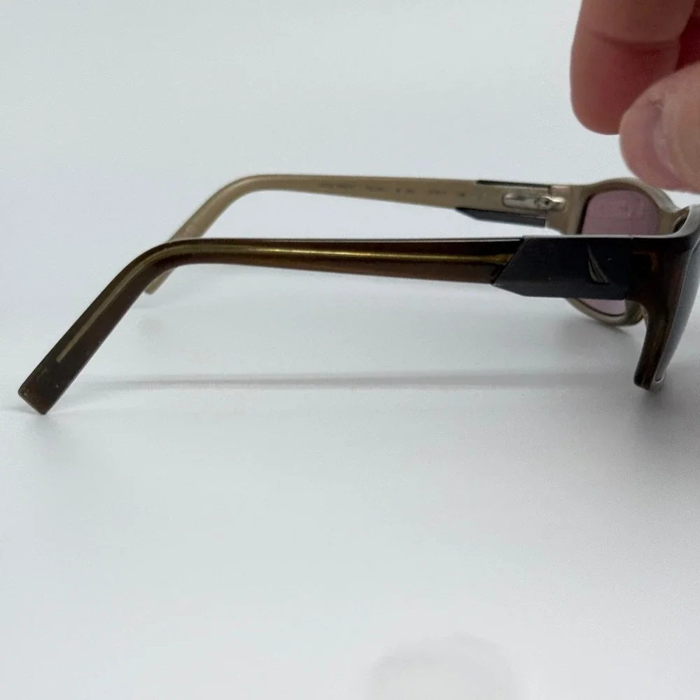 Nautica Polarized‎ Eyeglasses Frames Brown Lens need Replaced 21092